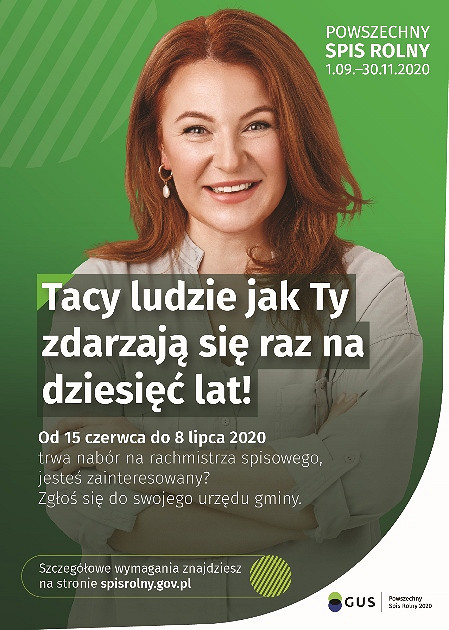 Przypominamy - trwa nabór na rachmistrzów - zdjęcie w treści 
