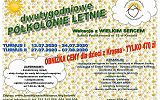 Plakat - wakacyjne kolonie i półkolonie