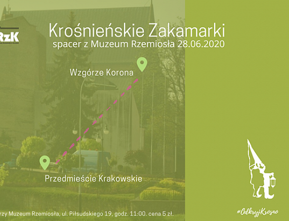 Plakat - Spacer z Muzeum Rzemiosła