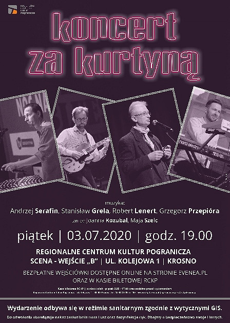 Koncert za kurtyną: Robert Lenert, Andrzej Serafin, Grzegorz Przepióra, Staszek Grela - zdjęcie w treści