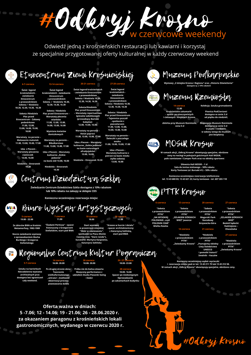 #odkryjKrosno - atrakcje i promocje dostępne z paragonem z krośnieńskich lokali gastronomicznych - zdjęcie w treści 