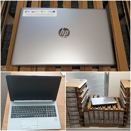 Kolejne laptopy dla uczniów w ramach realizacji projektu „zdalna Szkoła+ …” rozdane … - zdjęcie w treści 