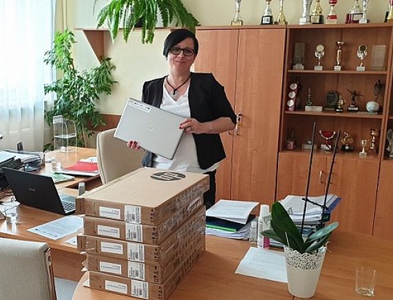 Marta Habrat Dyrektor SP nr 8 Krośnie