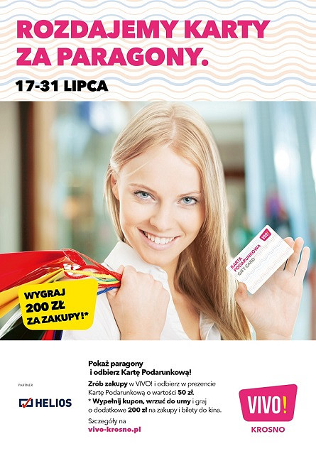 VIVO! Krosno rozdaje Karty Podarunkowe! - zdjęcie w treści 