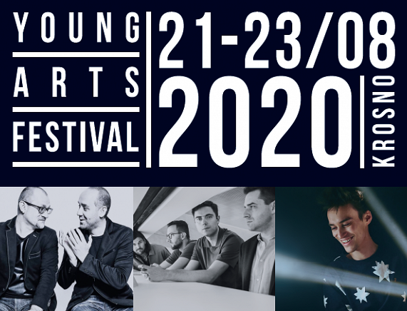 Plakat Young Arts Festival 2020