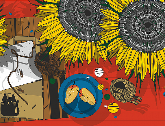 Plakat  - #odkryjkrosno ZAKĄTEK DLA DZIECI RCKP