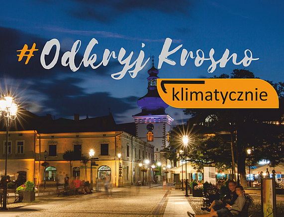 Plakat  - #odkryjkrosno KLIMATYCZNIE