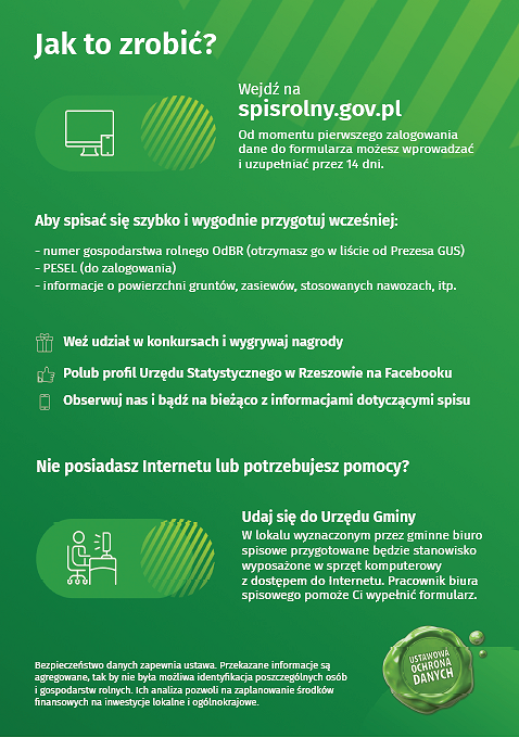 1 września rusza Powszechny Spis Rolny 2020 - zdjęcie w treści nr 2