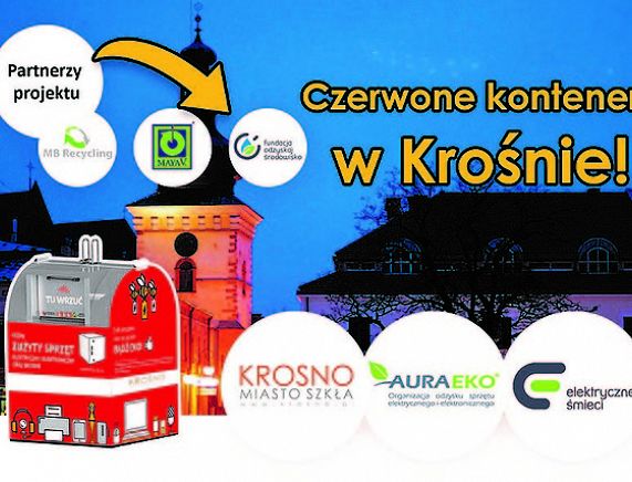 Pojemnik na zużyty sprzęt elektryczny i elektroniczny