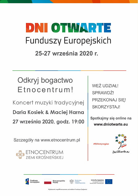 Dni Otwarte Funduszy Europejskich, czyli zapowiada się ciekawy wrzesień w Etnocentrum Ziemi Krośnieńskiej - zdjęcie w treści nr 4