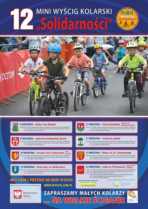 MINI WYŚCIG KOLARSKI „SOLIDARNOŚCI” - zdjęcie w treści