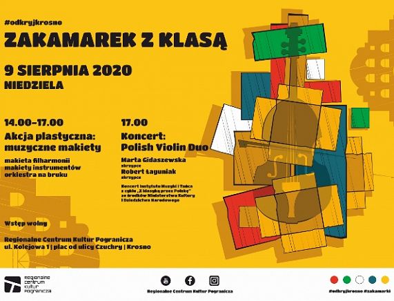 Plakat  - #odkryjkrosno ZAKAMARKI RCKP