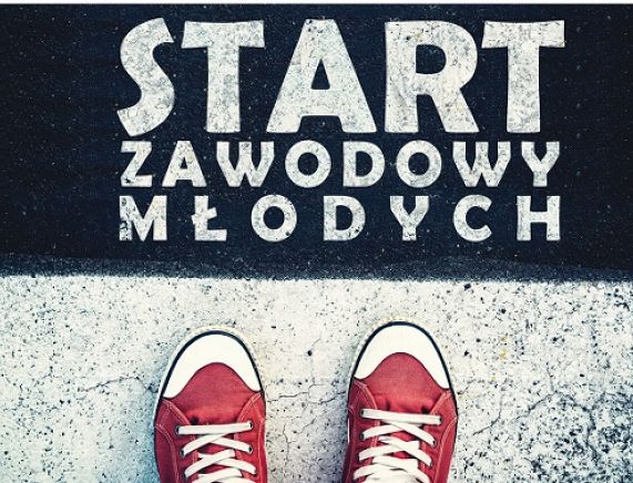Plakat - Start Zawodowy Młodych