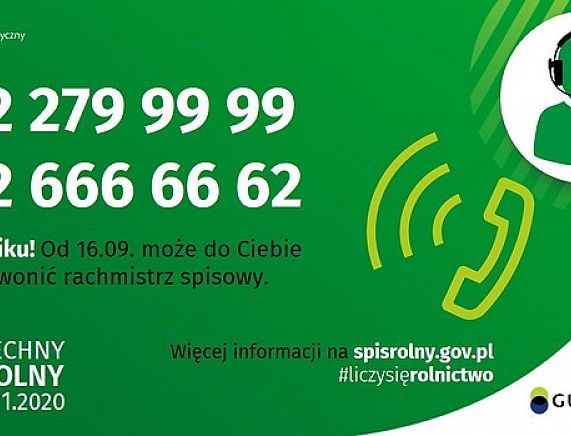 Grafika - Spis Rolny 2020 - wywiady telefoniczne