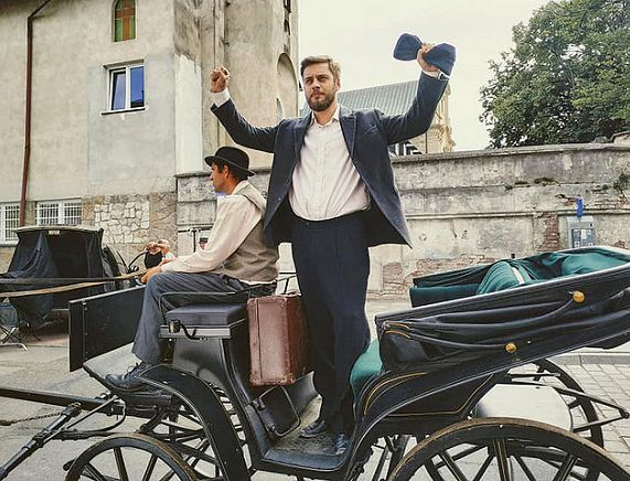 Zdjęcie z planu filmowego