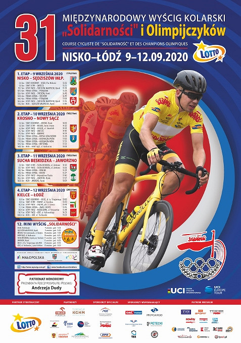 Wyścig „Solidarności” przejedzie przez Krosno. W czwartek (10.09) będą utrudnienia w ruchu - zdjęcie w treści 