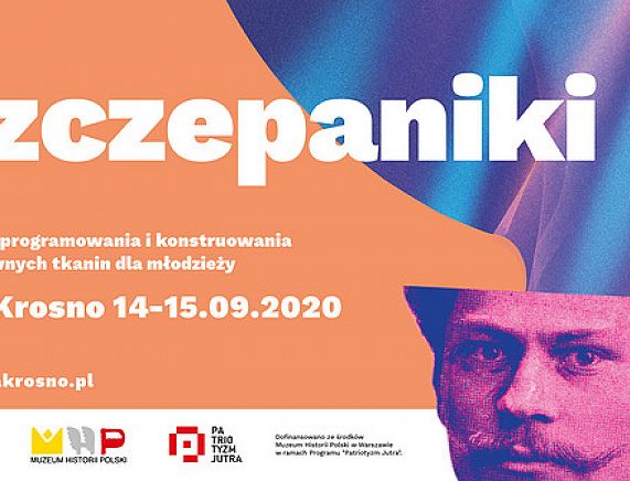 Plakat - Warsztaty programowania i konstruowania interaktywnych tkanin “Szczepaniki”