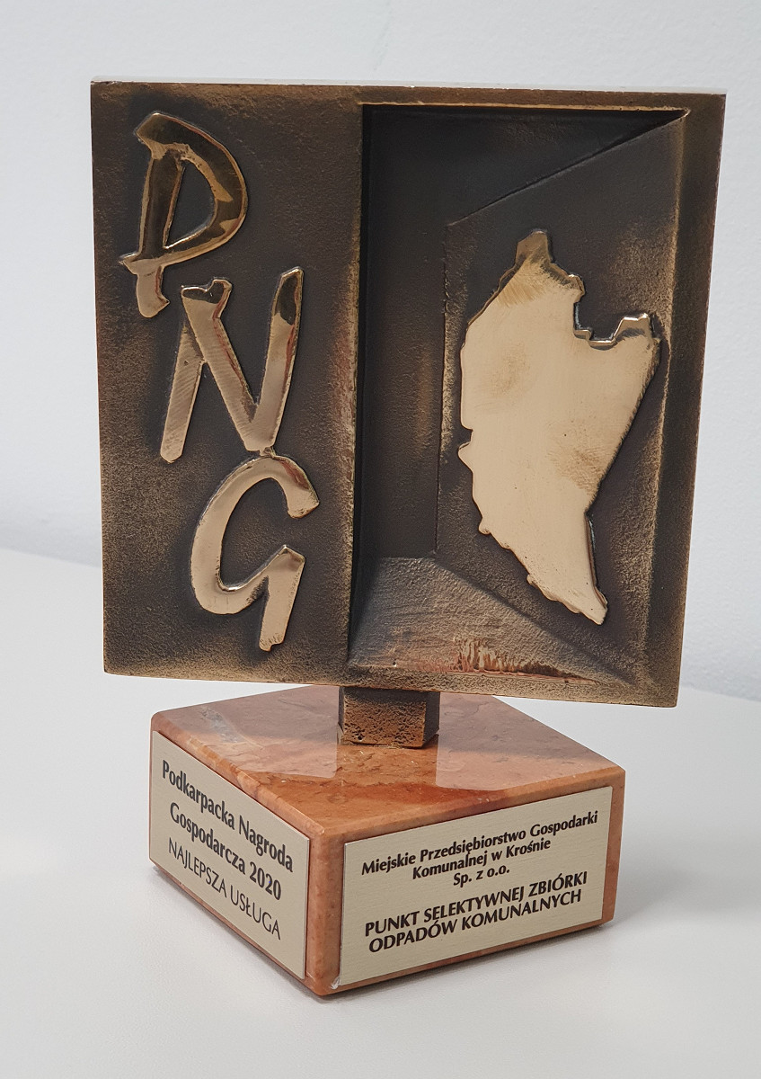 Nowy PSZOK wyróżniony Podkarpacką Nagrodą Gospodarczą - zdjęcie w treści 