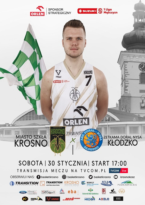 Miasto Szkła Krosno - Zetkama Doral Nysa Kłodzko - zdjęcie w treści