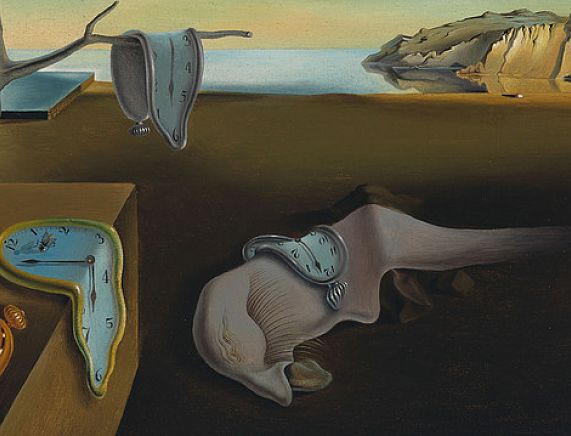 Grafika - plakat wydarzenia To i ovo w historii sztuki: Czas