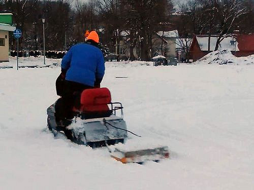 Zapraszamy na trasy biegowe w Krośnie w sąsiedztwie lodowiska - zdjęcie w treści nr 1
