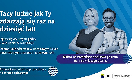 Narodowy Spis Powszechny Ludności i Mieszkań 2021. Rusza nabór na rachmistrzów spisowych - zdjęcie w treści