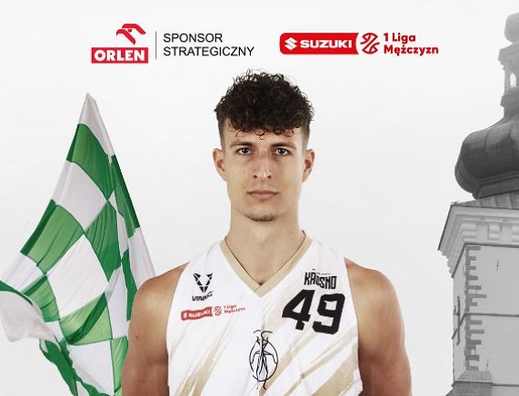 Plakat meczu Miasto Szkła Krosno - Elektrobud-Investment ZB Pruszków