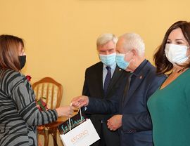 Uroczystość wręczenia Medali za Wieloetnią Służbę