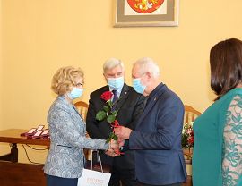 Uroczystość wręczenia Medali za Wieloetnią Służbę