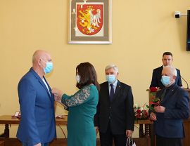 Uroczystość wręczenia Medali za Wieloetnią Służbę