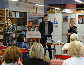 Igor Brejdygant na spotkaniu autorskim w KBP