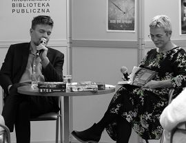 Igor Brejdygant na spotkaniu autorskim w KBP