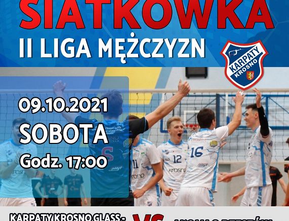 Plakat meczu siatkówki