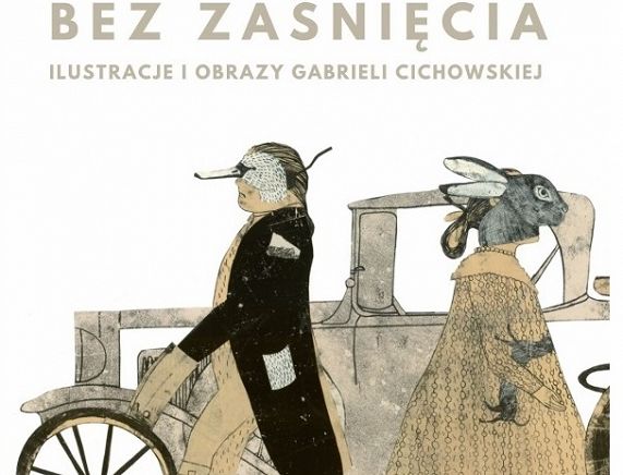 Grafika wystawy - Nie zasypiam bez zaśnięcia  - Gabrieli Cichowskiej