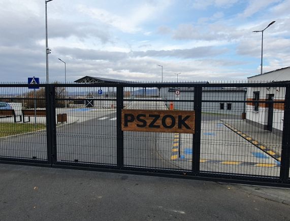 Brama wjazdowa do PSZOK