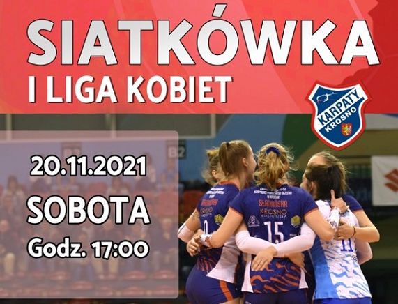 Plakat meczu siatkówki