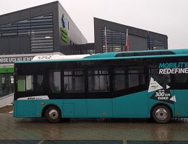 MKS testuje kolejny autobus elektryczny  Karsan
