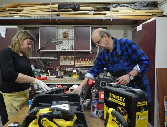 Pracownia renowacji działająca przy Muzeum Rzemiosła
