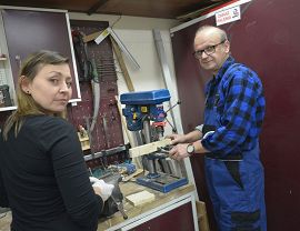 Pracownia renowacji działająca przy Muzeum Rzemiosła