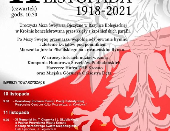 Plakat Narodowego Święta Niepodległości