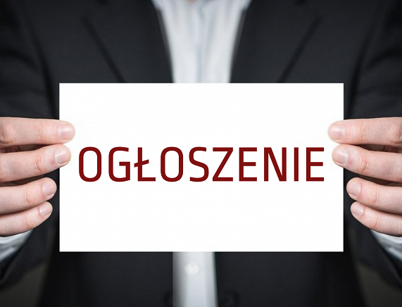 Grafika - ogłoszenie