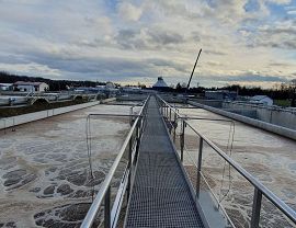 Zmodernizowany reaktor oraz osadnik znów w eksploatacji