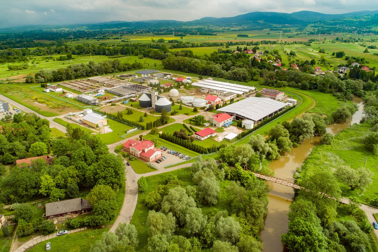 Krośnieńska oczyszczalnia samowystarczalna energetycznie - zdjęcie w treści