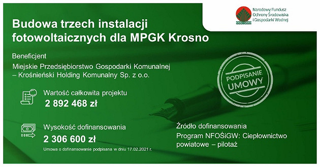 Kolejne instalacje fotowoltaiczne ze wsparciem z NFOŚiGW - zdjęcie w treści nr 1
