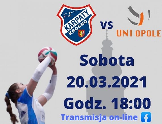 Plakat meczu siatkarskiego kobiet w fazie play-off