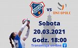 Plakat meczu siatkarskiego kobiet w fazie play-off