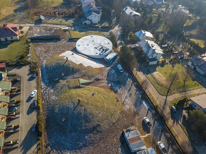 Nowy zbiornik do magazynowania wody - zdjęcie w treści