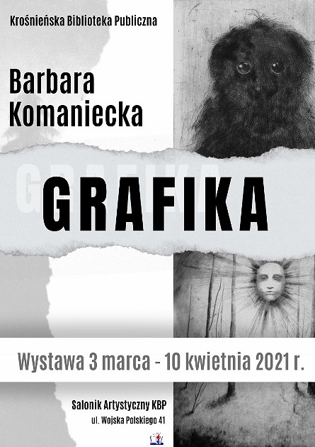 Grafika Barbary Komanieckiej – wystawa w Saloniku Artystycznym KBP - zdjęcie w treści