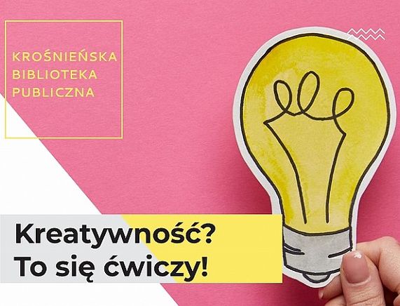 Grafika plakat Warsztatów kreatywnego myślenia