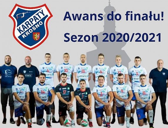 Plakat finałowego meczu siatkówki